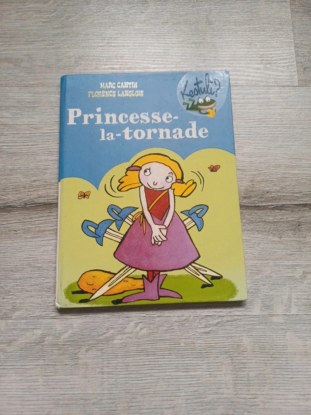 Livre enfant princesse la tornade